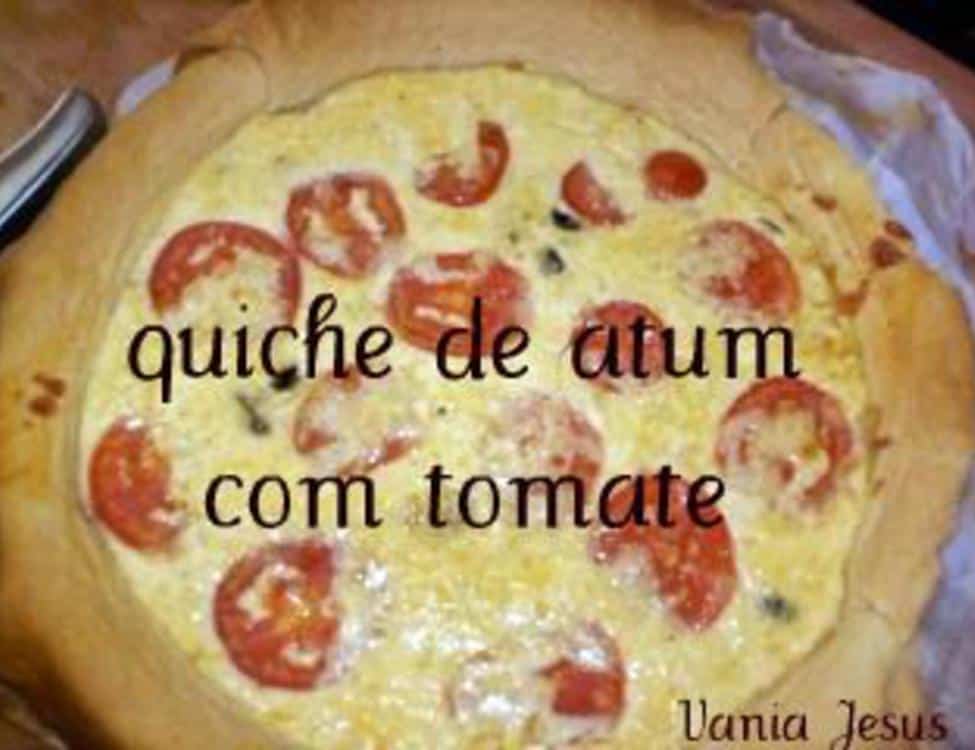 Quiche De Atum Tomate Petiscos Receitas Gastronomia E