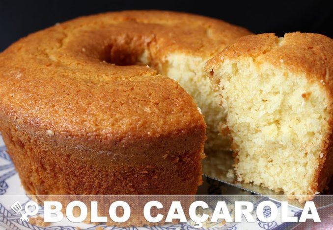 Como fazer bolo caçarola prático e delicioso